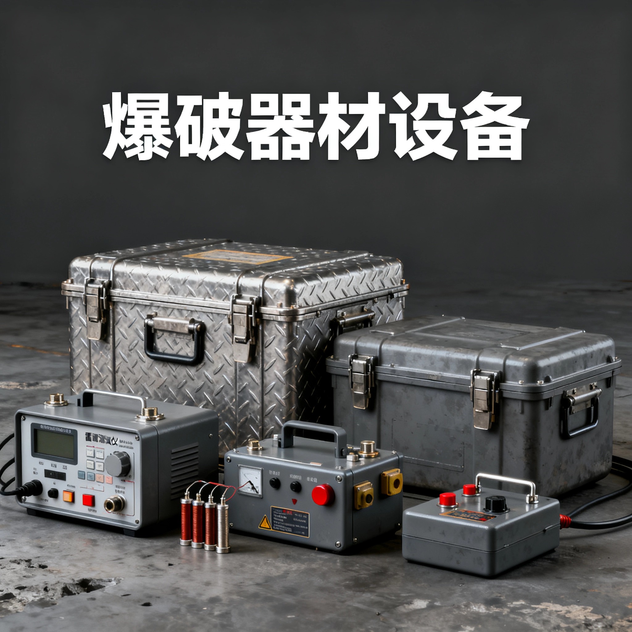 郁南爆破工程师的“兵器库”：常用器材一册通